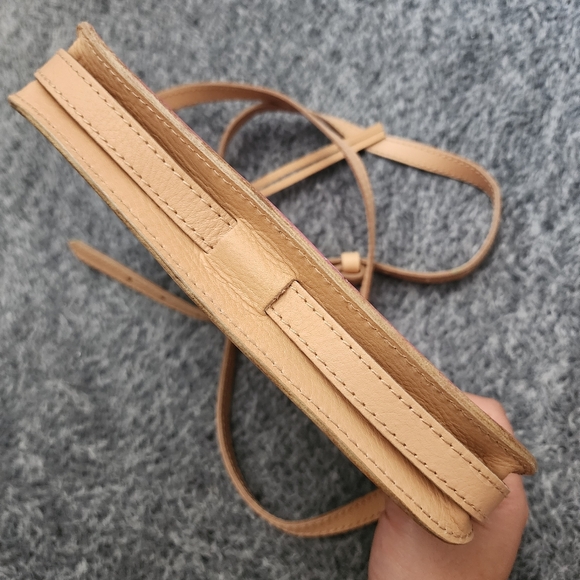 Madewell The Simple Crossbody hand painted fern pikake floral hawaiian - Picture 6 of 12